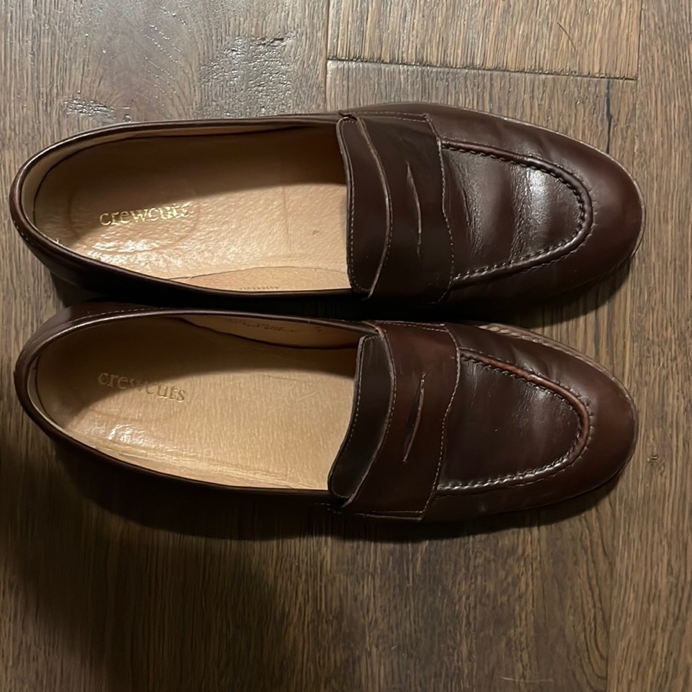 Genuine Leather J. Crew loafers